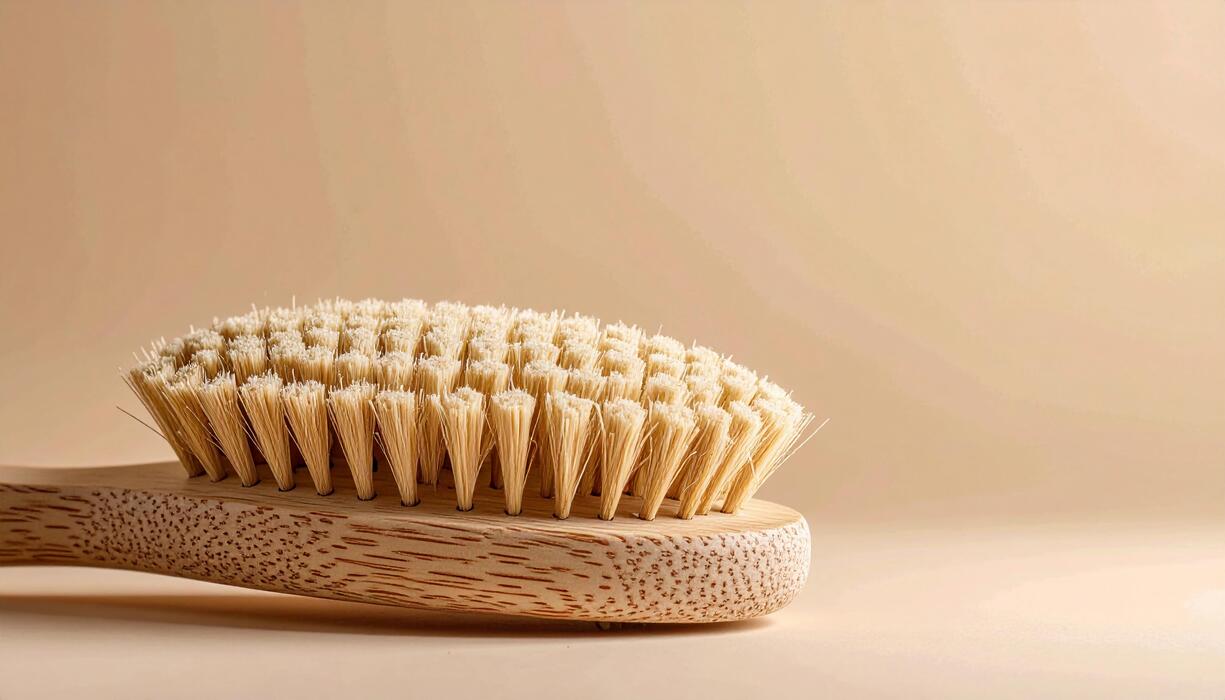 eco-friendly-wooden-body-brush-for-gentle-exfoliation-and-natural-skincare-routine-free-photo